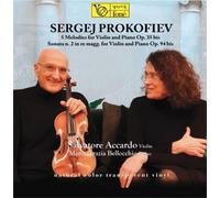 Sergej Prokofiev 5 Melodies for Violin & Piano, Sonata 2 (Transpare (Vinyl)
