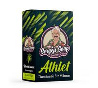 Sergejs Soap Jabón natural | Jabón 3 en 1 con ingredientes 100% naturales y carbón activado | Bosque de pinos, limoncillo, sándalo | Cosmética natural (hierba de limón)