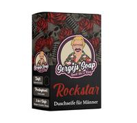 Sergejs Soap Jabón natural | Jabón 3 en 1 con ingredientes 100% naturales y carbón activado | Ranger, atleta, Casanova, Sultan, Gentleman, Purist, King | Cosmética natural (cuero y madera de sándalo)