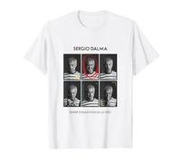 Sergio Dalma Camiseta, Hombre, Blanco, 6XL