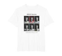 Sergio Dalma Camiseta, Hombre Tallas Grandes, Blanco, 3X Alto