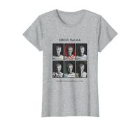Sergio Dalma Camiseta, Mujer, Gris Jaspeado, XL