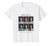 Sergio Dalma Camiseta, Niños, Blanco, 12 años