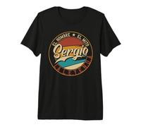 Sergio El Hombre el Mito la Leyenda Camiseta Premium