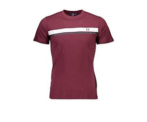 Sergio Tacchini 103. 20038 SS T Shirt Stripe A - Hombres