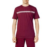 Sergio Tacchini 103. 20040 SS T Shirt Stadium Stripe B - Hombres