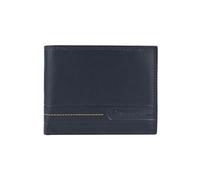 Sergio Tacchini Cartera para Hombre de Piel Auténtica, Delgada con Portatarjetas