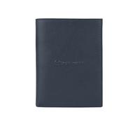 Sergio Tacchini Cartera Vertical para Hombre de Piel Auténtica, Fina con Porta Tarjetas