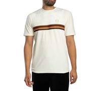 Sergio Tacchini de los hombres Camiseta de terciopelo Ayme, Blanco