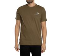 Sergio Tacchini de los hombres Camiseta Felton, marrón
