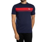 Sergio Tacchini de los hombres Camiseta Master, Azul