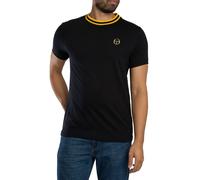 Sergio Tacchini de los hombres Camiseta Rainer, Negro