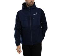 Sergio Tacchini de los hombres Chaqueta con capucha Calisti, Azul