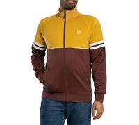 Sergio Tacchini Hombre Chaqueta Deportiva Orion, Arrow Wood/Bitter Chocolate/Gardenia, L