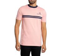Sergio Tacchini de los hombres Nueva camiseta Supermac, Rosado