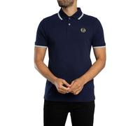 Sergio Tacchini de los hombres Polo con logotipo 020, Azul
