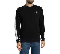 Sergio Tacchini de los hombres Sudadera Delman, Negro