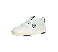 Sergio Tacchini de los hombres Zapatillas de cuero BB Court Lo, Blanco