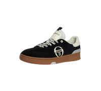 Sergio Tacchini de los hombres Zapatillas Neo Terrance de piel, Negro