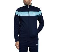 Sergio Tacchini Hombre Chamarra Deportiva Damarindo, Maritime Blue/Baltic Sea, L