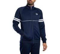 Sergio Tacchini Hombre Chaqueta Deportiva Orion, Maritime Blue/White, L