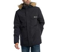 Sergio Tacchini Hombre Chaqueta Parka Budge, Black, M