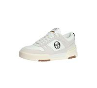 Sergio Tacchini Hombre Zapatillas De Cuero BB Court, White/Tofu/Oyster Grey, 43 EU