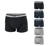 Sergio Tacchini Juego de 6 pares de calzoncillos tipo bóxer para hombre, surtidos, de algodón bielástico 6 pares de bóxers Art.9000 M