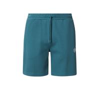 Sergio Tacchini Pantalón 'Egeo' petróleo / blanco 34 petróleo / blanco