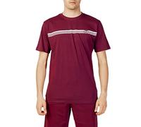 Sergio Tacchini SS T Shirt Stripe B Burdeos/Blanco S, Blanco Burdeos