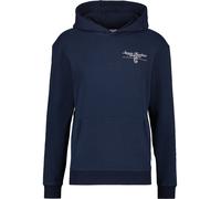 Sergio Tacchini Sudadera 'NOAH' azul oscuro / blanco M azul oscuro / blanco