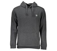 Sergio Tacchini - Sudadera para hombre, color gris oscuro, gris, L