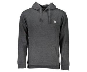 Sergio Tacchini - Sudadera para hombre, color gris oscuro, gris, L