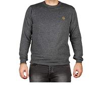 Sergio Tacchini Uomo 20F20 Dark Grey Melange Maglione Girocollo Grigio