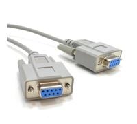 Serial RS232 Null Módem Cable - DB9F a F 10 m [10 metros/10m]