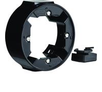 Serie 1930 Caja de superficie 1 puesto negro WTD3110BG