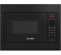 Serie 2, microondas empotrado, negro, BFL523MB4 | 50 x 38 cm, Negro, Pantalla LED, Pantalla roja, Limpieza de asistencia