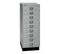 Serie 39 MultiDrawer™ BISLEY, con zócalo, DIN A3, 9 cajones