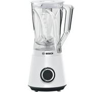 Bosch VitaPower Serie 4 MMB6141W Blender con cuchillas de acero inoxidable de alta calidad, cuenco mezclador Tritan de 1,5 l, piezas lavables en lavavajillas, 30.000 rpm, 1200 W, color blanco