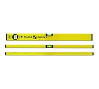 Serie 70 Nivel 100cm Amarillo Aluminio Präzisionswasserwaage Medición Bricolaje