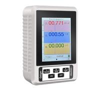 Serie BR-9A/BR-9B/BR-9C Detector De Radiación Portátil Dosímetro Multifuncional Monitor Probador Medidor EMF Alta PrecisióN(White XR-2)