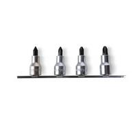 Serie De 4 Llaves De Cruz Philips Con Conector 1/2" BETA 920PH/SB4