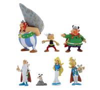Serie de 7 figuras de tubo de Plastoy Astérix y Obélix Le Village (70385)