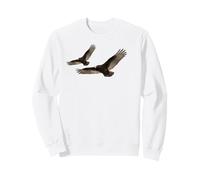 Serie de Aves. buitres de Pavo en Vuelo. Sudadera
