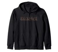 Serie de Ciencia ficción con el Logotipo clásico de Battlestar Galactica Sudadera con Capucha