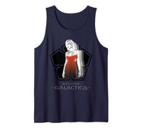 Serie de Ciencia ficción Cylon Six Battlestar Galactica Camiseta sin Mangas