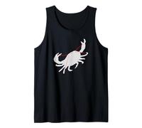 Serie de constelaciones del zodiaco: Cáncer el cangrejo (o langosta) Camiseta sin Mangas