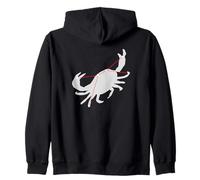 Serie de constelaciones del zodiaco: Cáncer el cangrejo (o langosta) Sudadera con Capucha