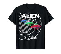 Serie de Inteligencia galáctica Alien 3i Atlas Camiseta