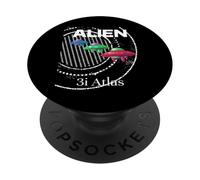 Serie de Inteligencia galáctica Alien 3i Atlas PopSockets PopGrip Adhesivo